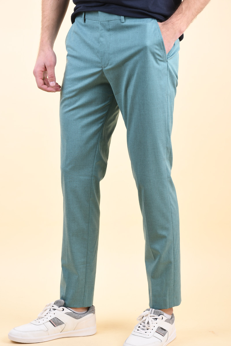 Pantaloni Barbati Selected Slim-Mylogan Dk Greengage